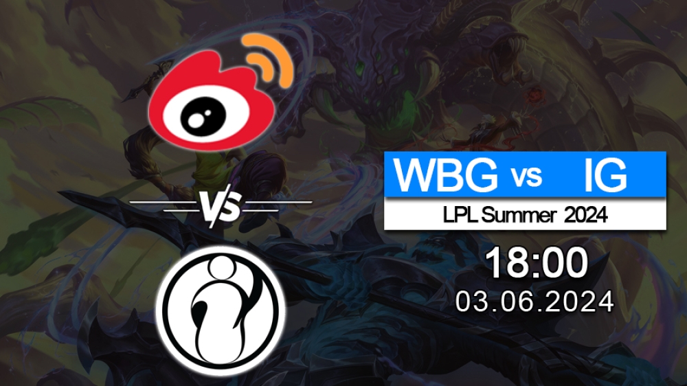 Soi kèo LMHT cặp đấu giữa Weibo Gaming đối đầu với Invictus Gaming, trận đấu thuộc giải đấu LPL Split 2 2024.