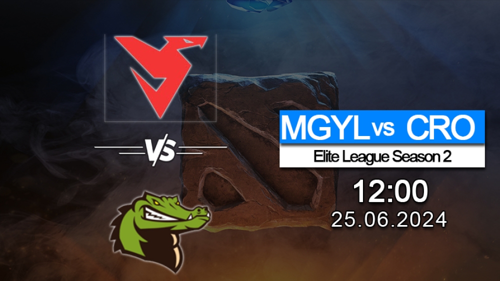 Soi kèo Dota 2 cặp đấu giữa Crocodile đối đầu với MAG.Yolo, trận đấu thuộc giải đấu Elite League Season 2.