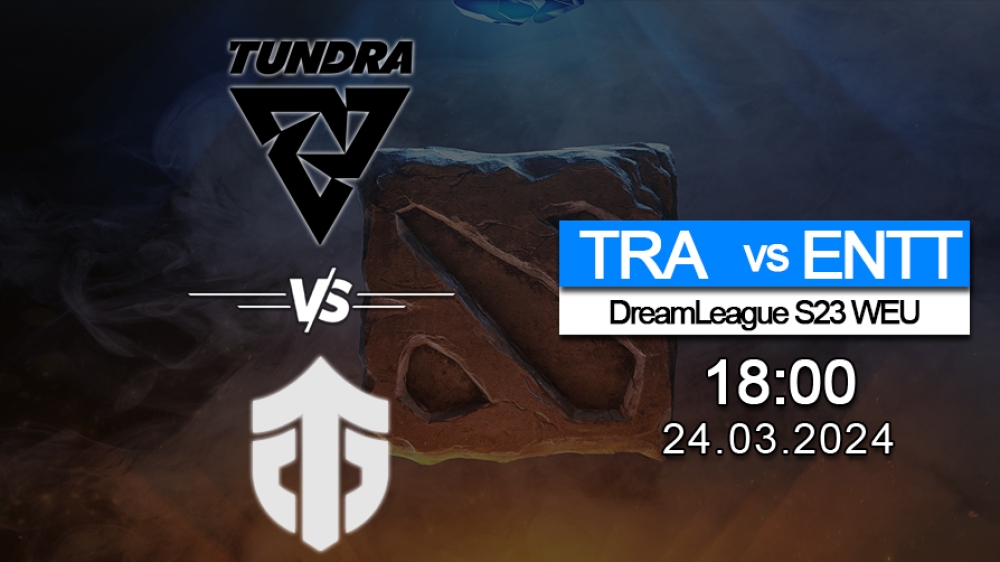 Soi kèo Dota 2 cặp đấu giữa Tundra Esports đối đầu với Entity, trận đấu thuộc giải đấu DreamLeague Season 23: Western Europe Closed Qualifier.