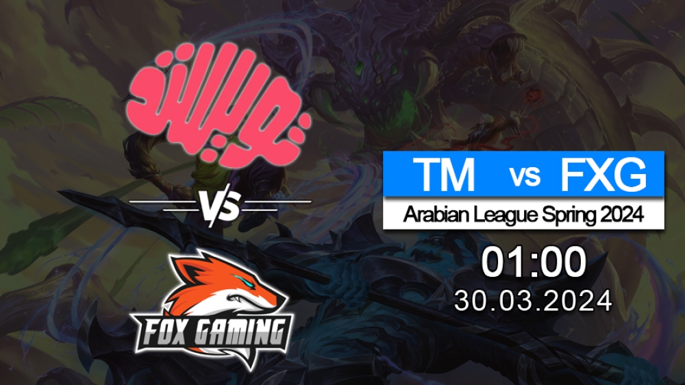 Soi kèo LMHT cặp đấu giữa Twisted Minds đối đầu với Fox Gaming, trận đấu thuộc giải đấu Arabian League Spring 2024 - tuần thi đấu thứ 1.