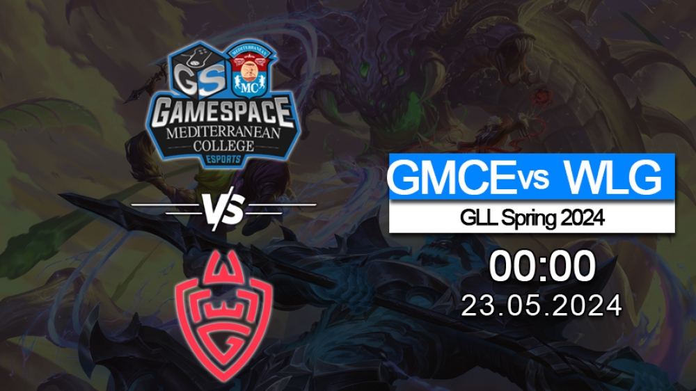 Soi kèo LMHT cặp đấu giữa Gamespace Mediterranean College Esports đối đầu với WLGaming Esports, trận đấu thuộc giải đấu GLL Spring 2024.