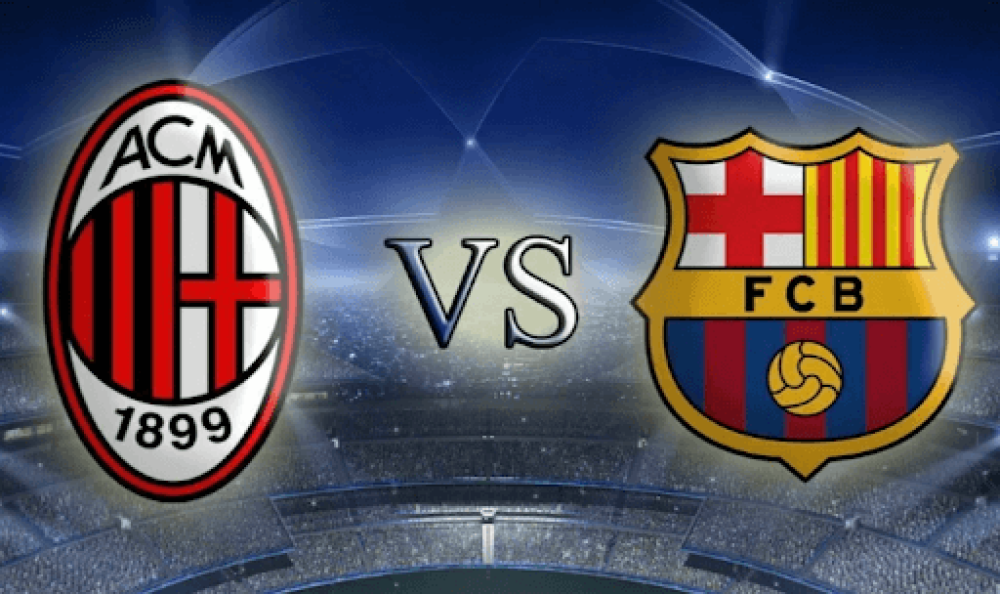 AC MILAN SẼ GẶP BARCELONA Ở TRẬN GIAO HỮU